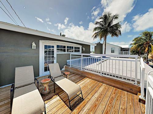 New Listing! Canal-front Retreat With Dock, Balcony Home
