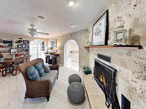 New Listing! Canal-front Retreat With Dock, Balcony Home