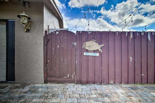 Apartamento Studio With Private Patio About 9 Miles To Pompano Beach!