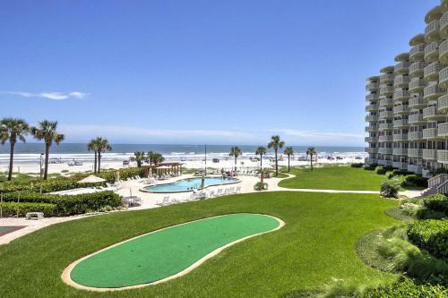 Apartamento Beachfront New Smyrna Condo With Ocean Views And Pool!