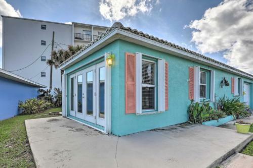 Home With Ocean View And Kayaks, 50-yards To Ormond Beach