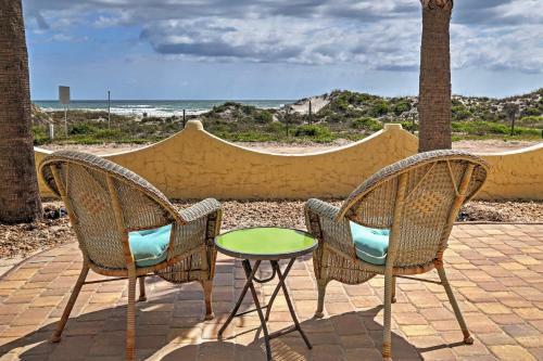 Breezy St Augustine House With Direct Beach Access!