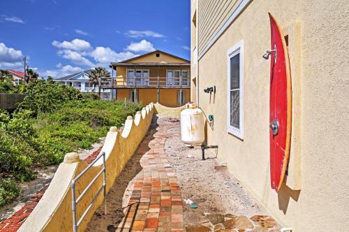 Breezy St Augustine House With Direct Beach Access!