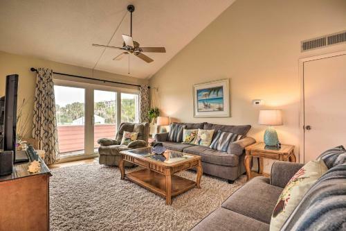 Apartamento Beach Condo Walk To Ocean And Restaurants!