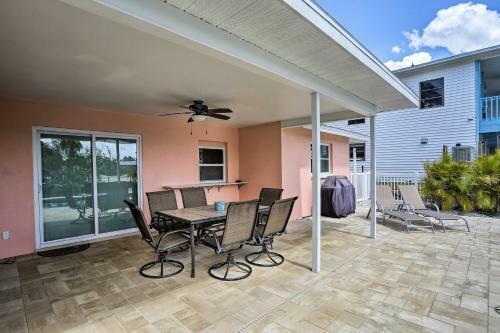 Updated St James City Home On Canal With Pool And Dock