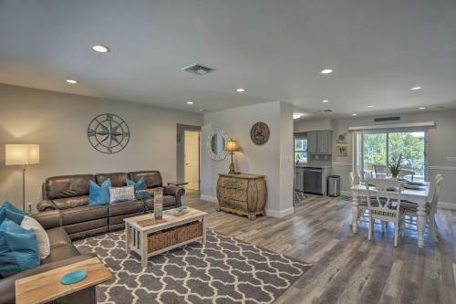 Updated St James City Home On Canal With Pool And Dock
