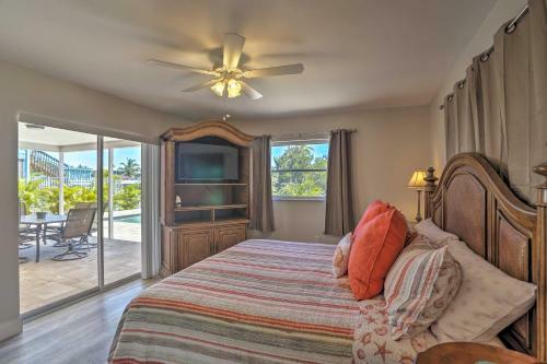 Updated St James City Home On Canal With Pool And Dock