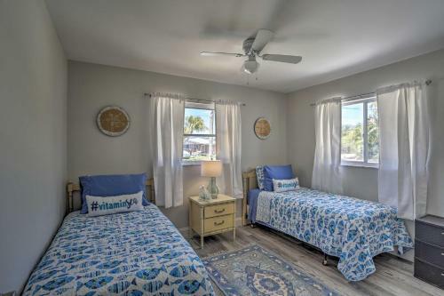 Updated St James City Home On Canal With Pool And Dock