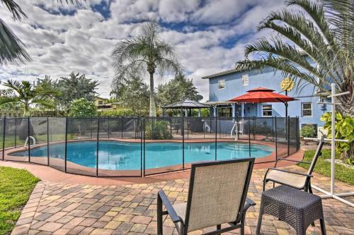 Satellite Beach Oasis With Porch, 2 Blocks To Ocean!