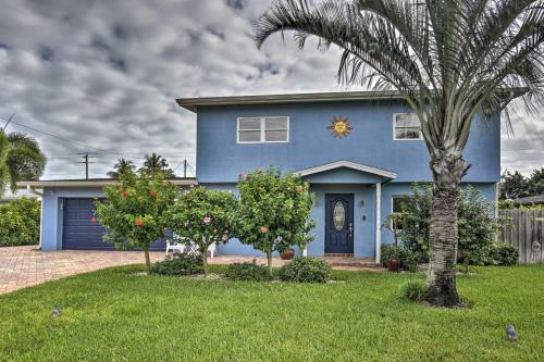 Satellite Beach Oasis With Porch, 2 Blocks To Ocean!