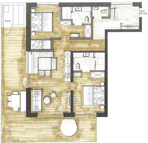 Apartamento Ferienanlage Central