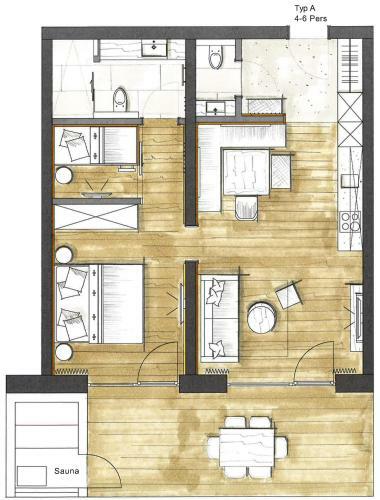 Apartamento Ferienanlage Central