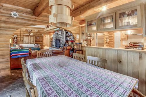 Oden Bay Log Home