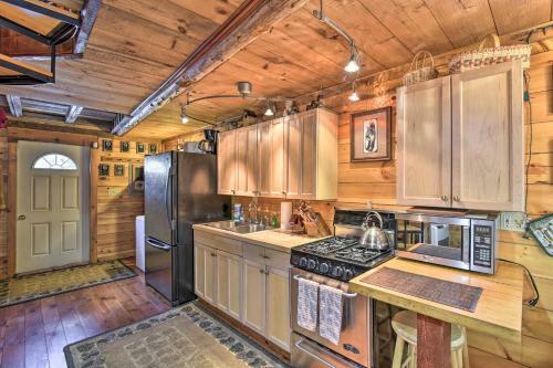 Rustic Searsport Cabin Loft And Sunroom On 10 Acres