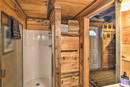 Rustic Searsport Cabin Loft And Sunroom On 10 Acres