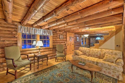 Hancock Log Cabin Retreat 2 Miles To Jiminy Peak!
