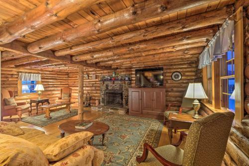 Hancock Log Cabin Retreat 2 Miles To Jiminy Peak!