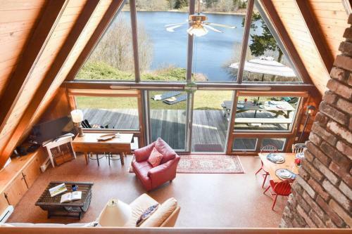 544 Dream Waterfront A Frame In East Orleans With Direct Water Access And Private Yard True Cape Cod Oasis