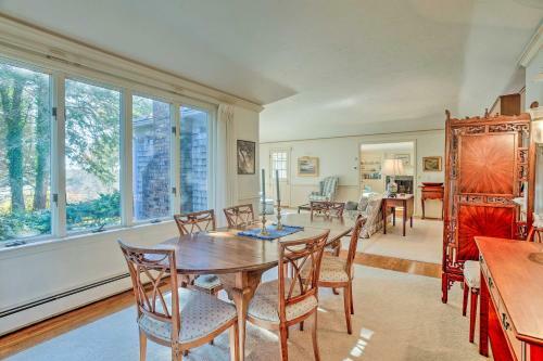Elegant Cape Cod Getaway With Waterfront Views!