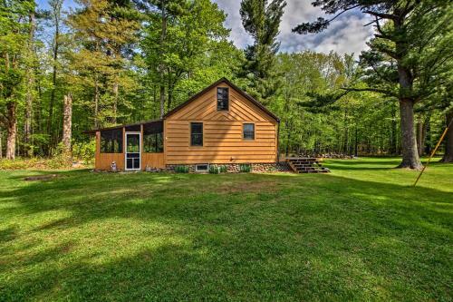 Rustic Cloquet Home With 3-season Porch And Fire Pit