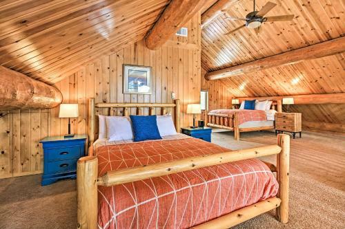 Lakefront Log Cabin With Dock About 9mi To Lutsen Mtn