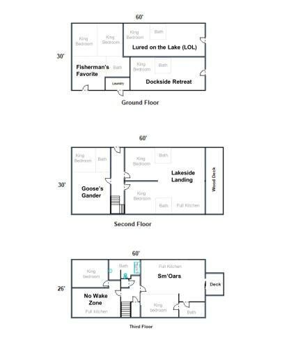 Apartamento Lakeside Landing- Two Bedroom Lakefront Suite