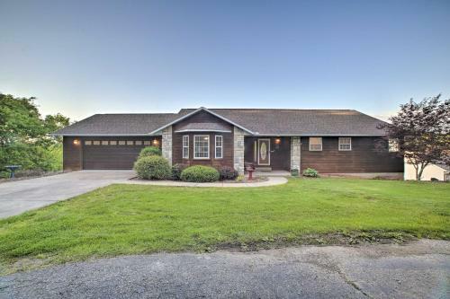 Lakefront Kimberling City Home With Game Room And Dock