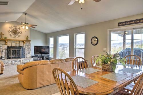 Lakefront Kimberling City Home With Game Room And Dock
