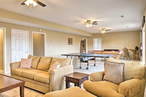 Lakefront Kimberling City Home With Game Room And Dock