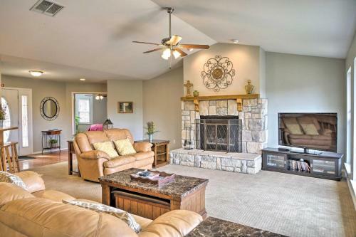 Lakefront Kimberling City Home With Game Room And Dock