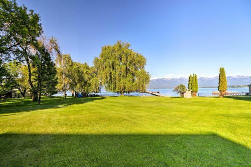 Polson Home On Flathead Lake With Pvt Dock And Mtn Views!