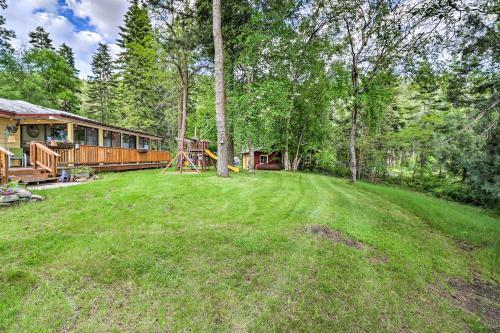 Flathead Lake House With Private Beach And Boat Dock!