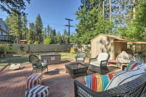 Fun-filled Home Base Less Than 2 Miles To Lake Tahoe