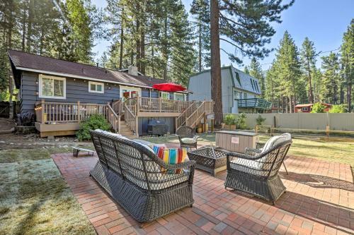 Fun-filled Home Base Less Than 2 Miles To Lake Tahoe