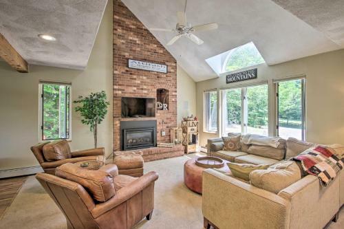Bartlett Condo With Mtn View Deck Less Than 1mi To Skiing