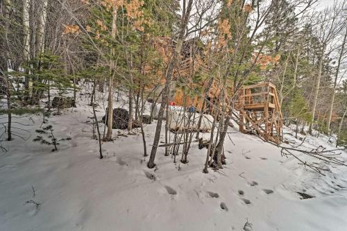 Rustic Treehouse Bungalow 3 Mi To Ski Cloudcroft!