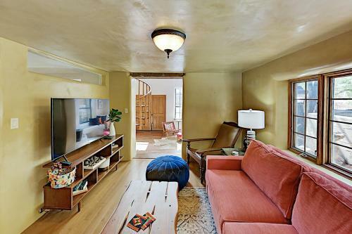 Adobe Home With Lovely Alfresco Living Space Home