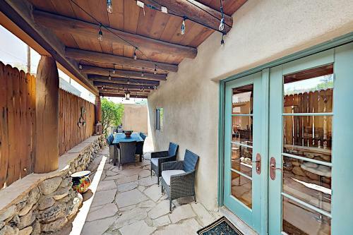 Adobe Home With Lovely Alfresco Living Space Home
