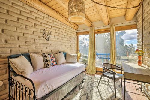 Authentic Santa Fe Adobe Home With Desert Views