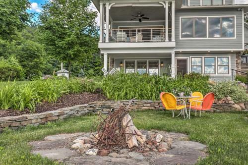 Apartamento Lakefront Keuka Lake Apt With Seasonal Dock Access!
