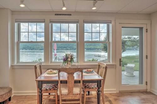 Apartamento Lakefront Keuka Lake Apt With Seasonal Dock Access!