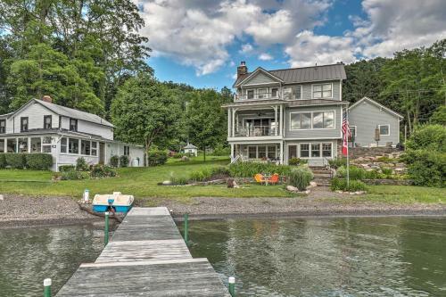 Apartamento Lakefront Keuka Lake Apt With Seasonal Dock Access!