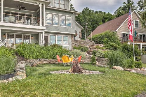 Apartamento Lakefront Keuka Lake Apt With Seasonal Dock Access!