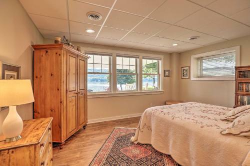 Apartamento Lakefront Keuka Lake Apt With Seasonal Dock Access!