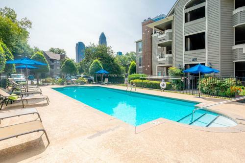 Apartamento Viagem - Charlotte - Bright 2br W/gym+pool+parking
