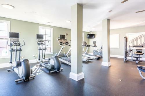 Apartamento Viagem Charlotte Modern Studio Balcony And Gym