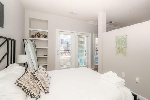 Apartamento Viagem Charlotte Modern Studio Balcony And Gym