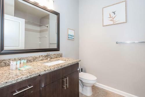 Apartamento Viagem Charlotte Modern Studio Balcony And Gym