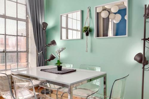 Apartamento 2br Hip Downtown Apt + Apple Tv + Wifi + Gym