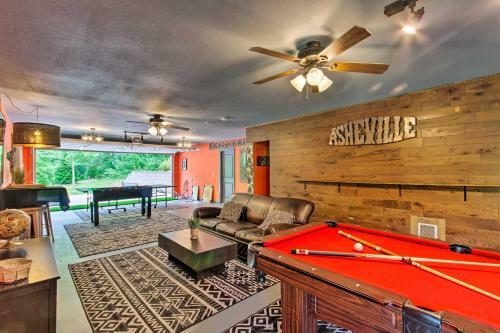 Home With Deck, Swings, Game Rm-8mi To Asheville